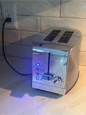 Stainless Steel 2-Slice Toaster in Silver from Krups